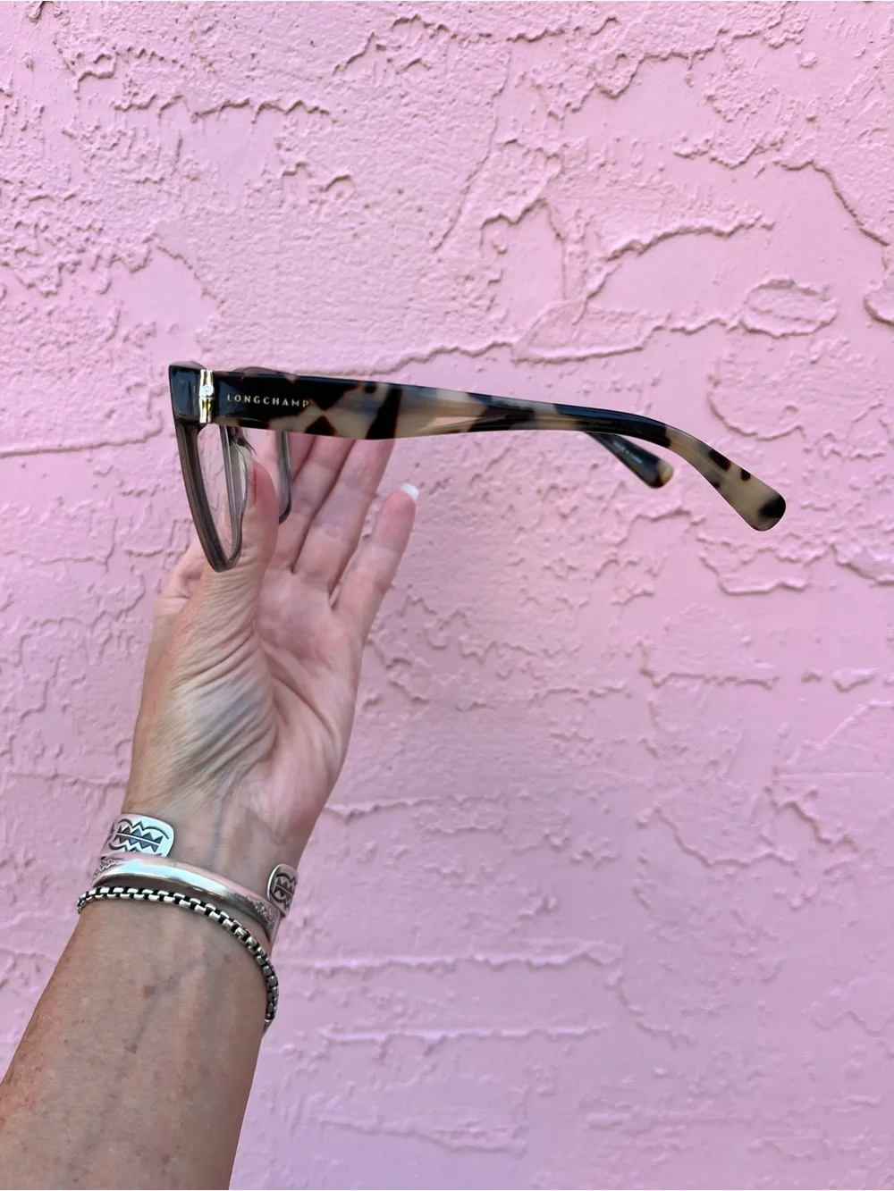 Longchamp LO2745 Eyeglass Frames Olive/Havana